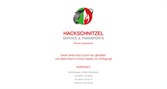 Desktop Screenshot of hackschnitzelservice.de